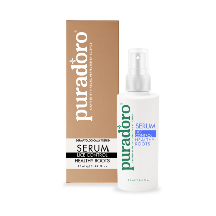 Serum do Włosów Przeciwwszawcze & Zdrowe Cebulki – Eliminuje wszy i gnidy, chroni włosy 75ml