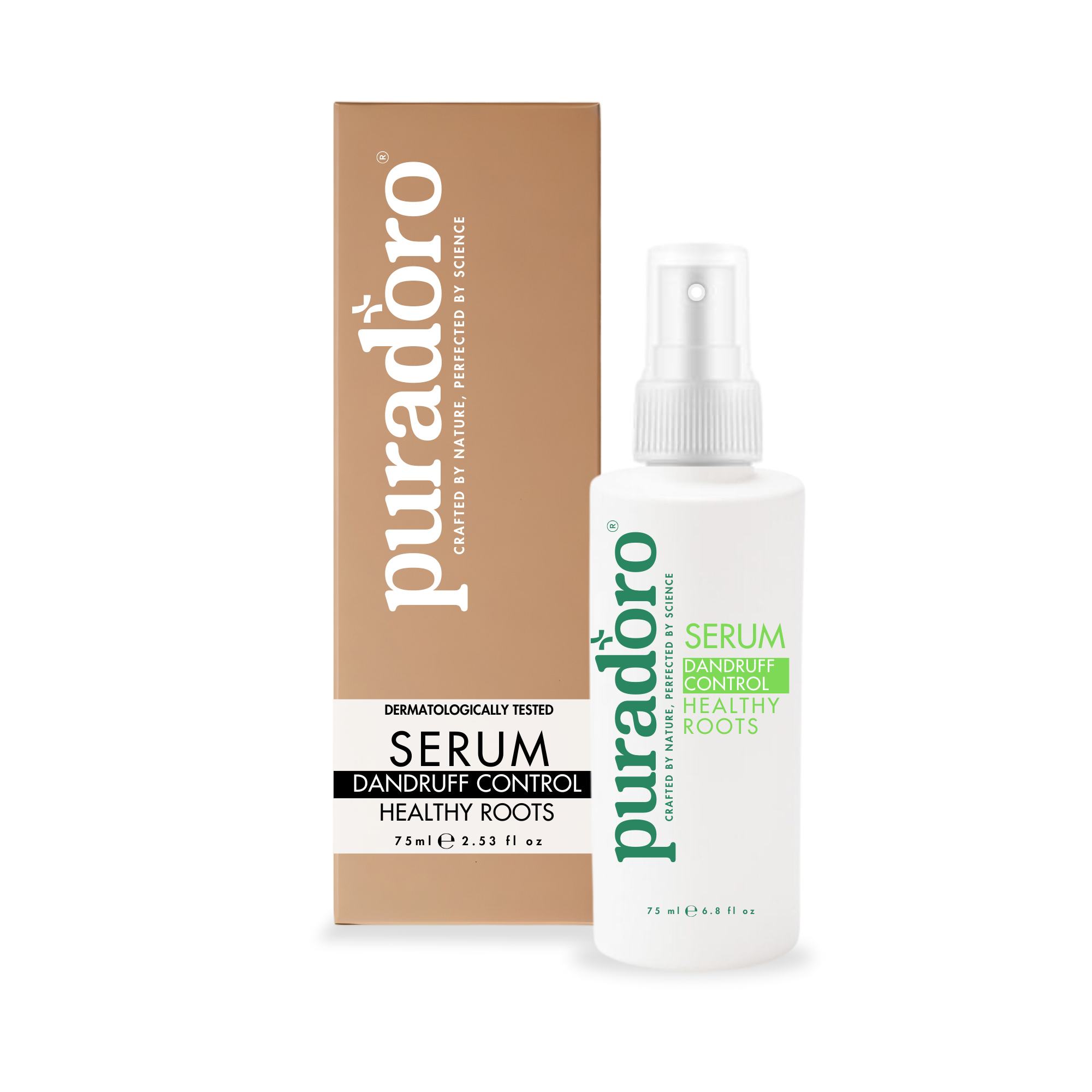 dandruff Anti-Dandruff Haarserum & Gezonde Haarwortels – Strijd tegen roos en vet haar, kalmeert de hoofdhuid 75ml - Afbeelding 1